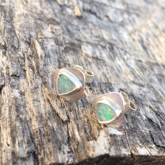 Chilli Designs Opal Studs