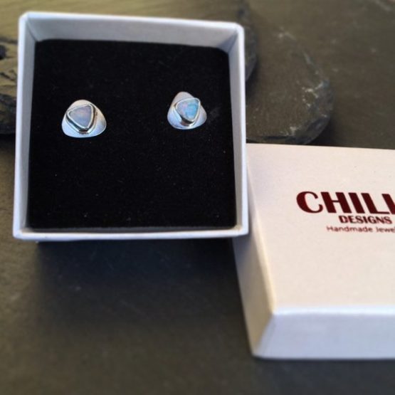 Chilli Designs Opal Studs