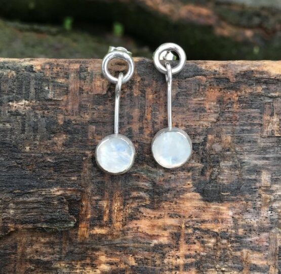 Chilli Designs moonstone drop earrings