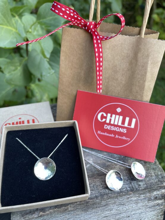 Chilli Designs disc necklace