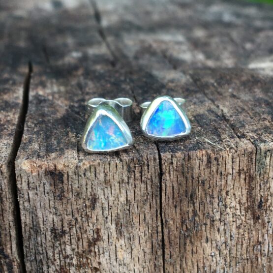 Chilli Designs opal studs