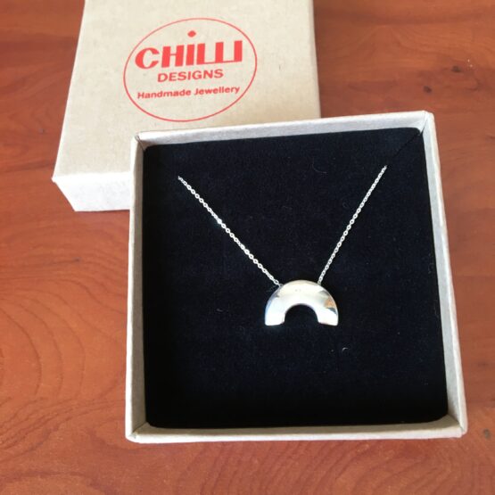 rainbow necklace in box Chilli Designs