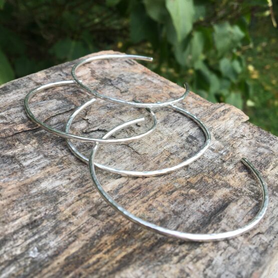 Chilli Designs hammered wire cuff