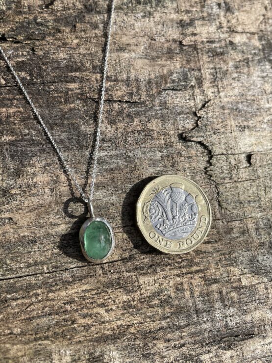 Chilli Designs emerald pendant