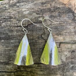 Chilli Designs large triangle drop earrings