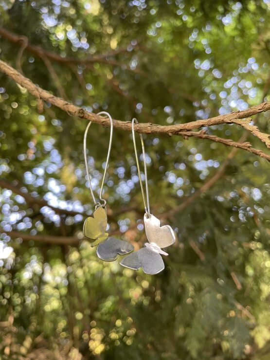 Chilli Designs long butterfly earrings