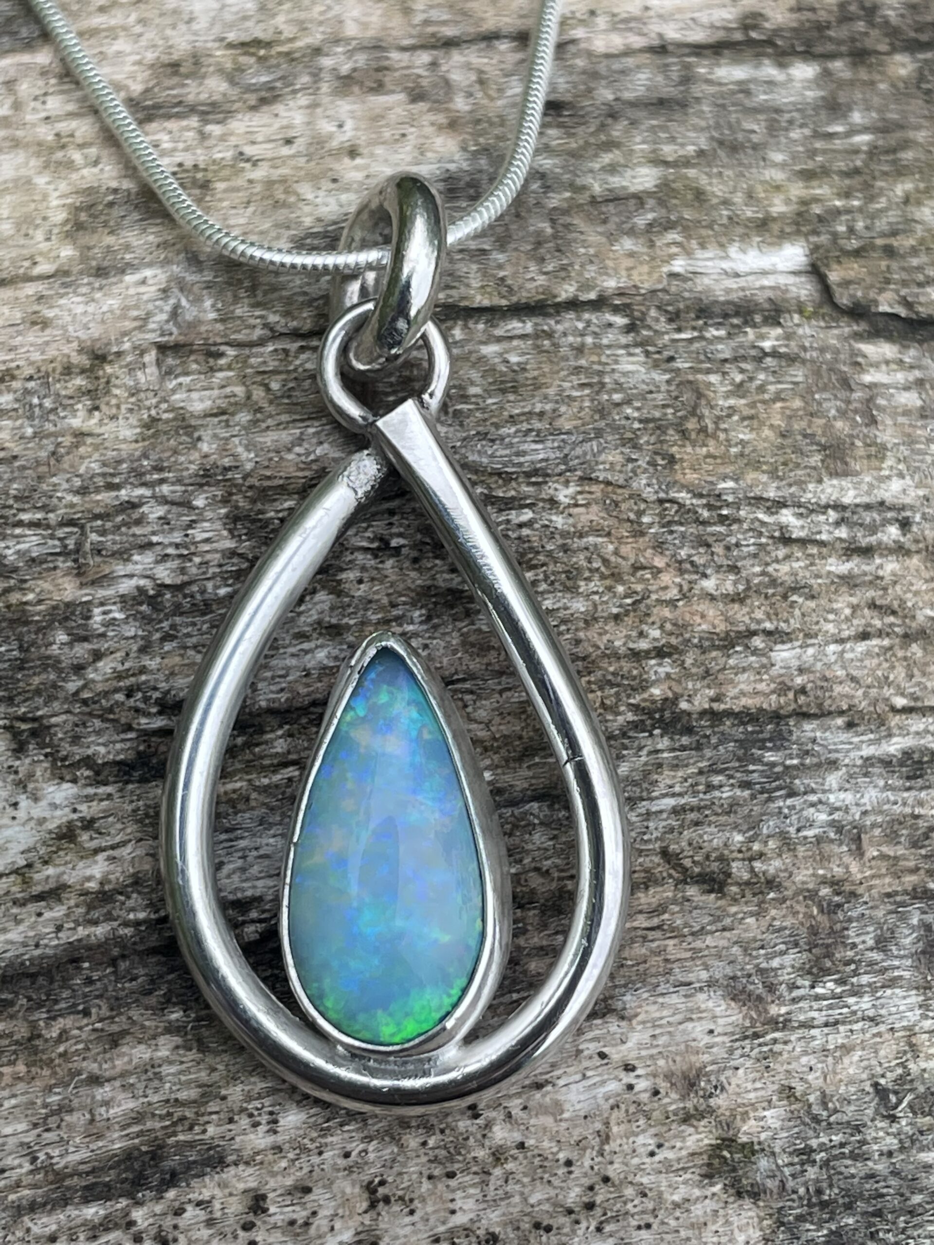 Chilli Designs opal pendant