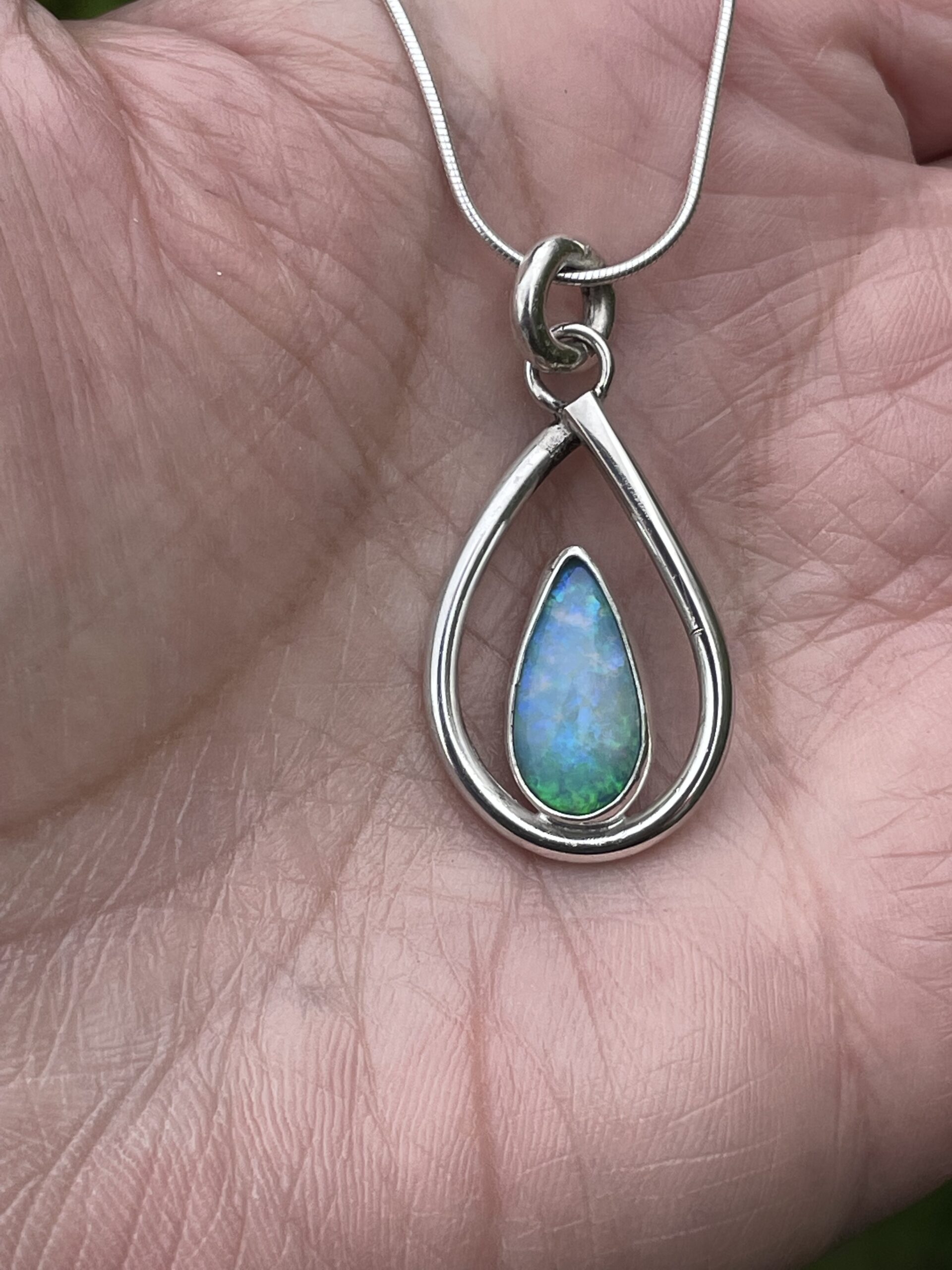 Chilli Designs opal pendant