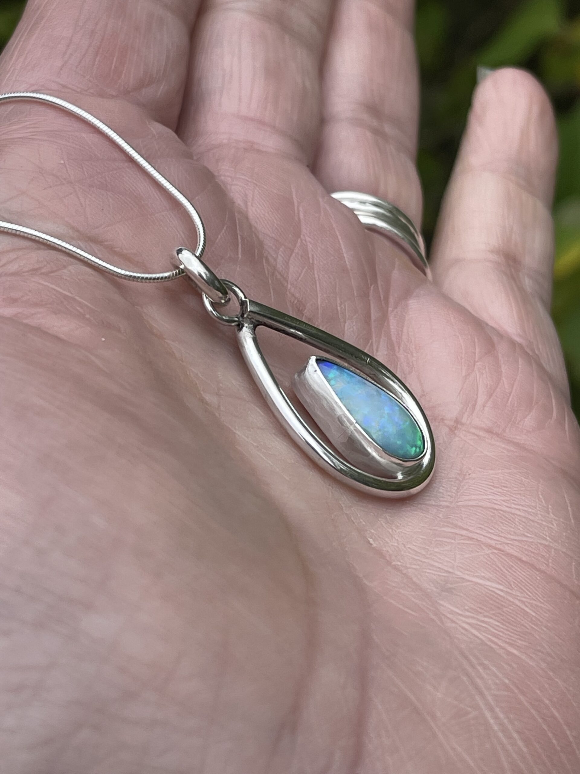 Chilli Designs opal pendant