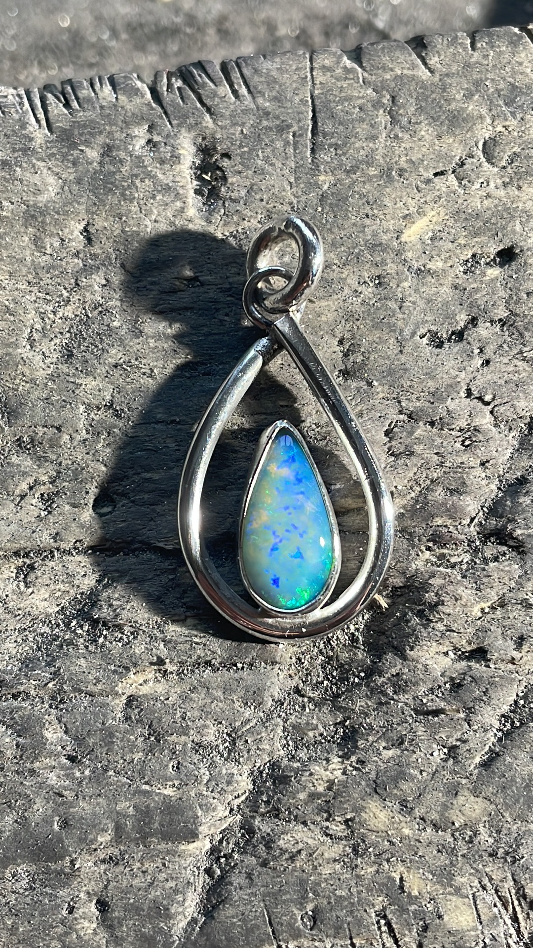 Chilli Designs opal pendant