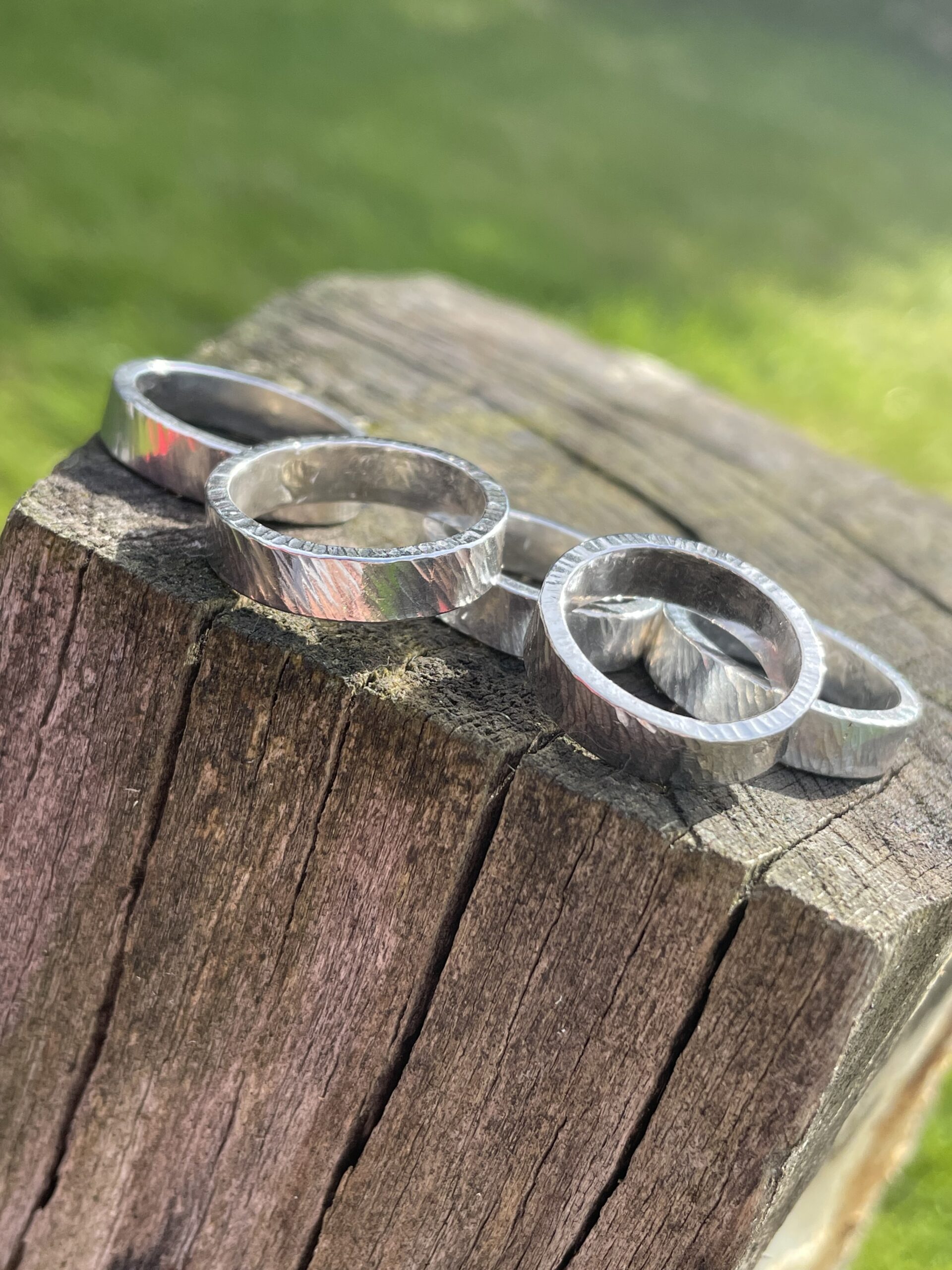 Chilli Designs textured ring