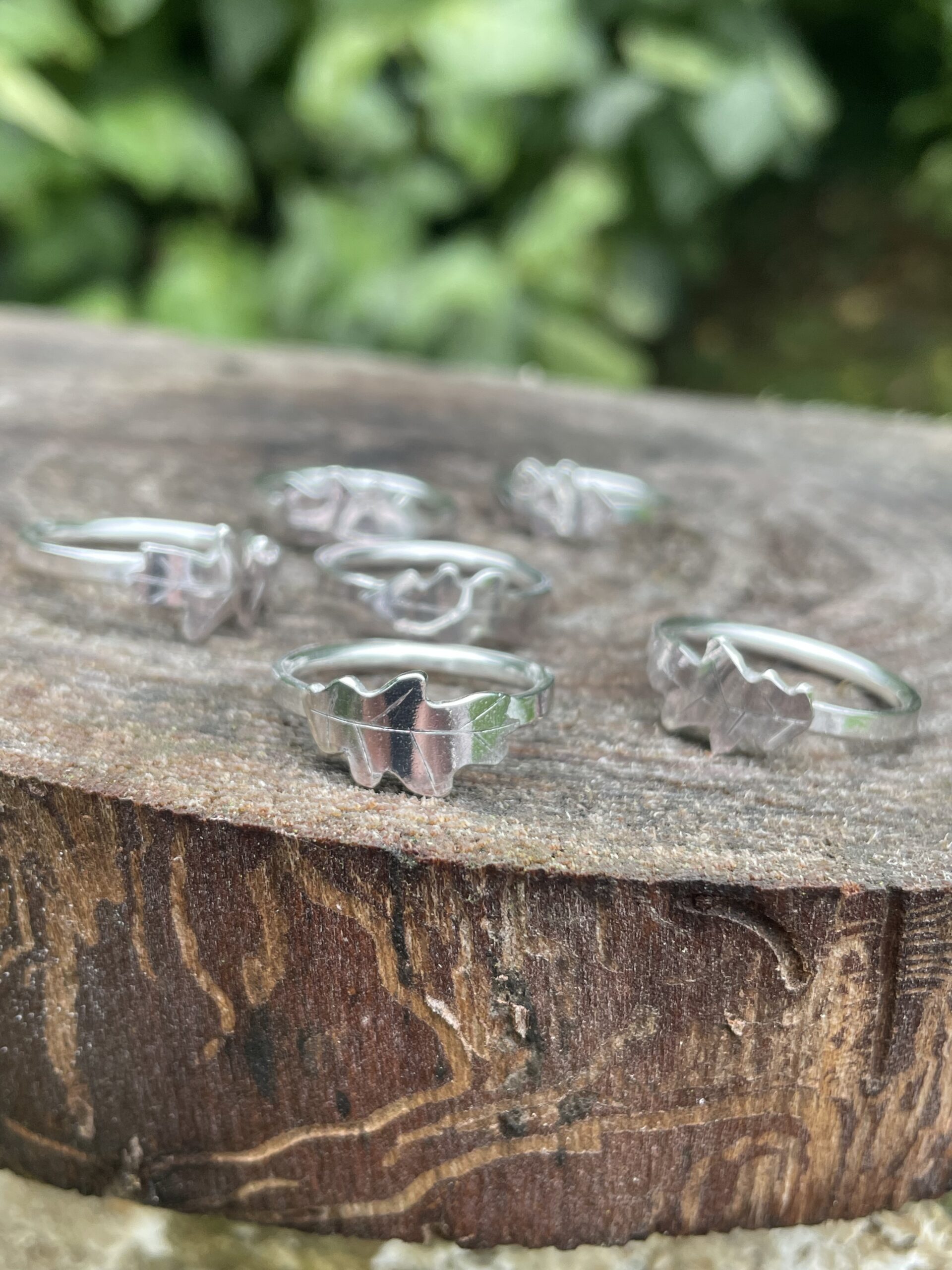 Chilli Designs oak wrap ring