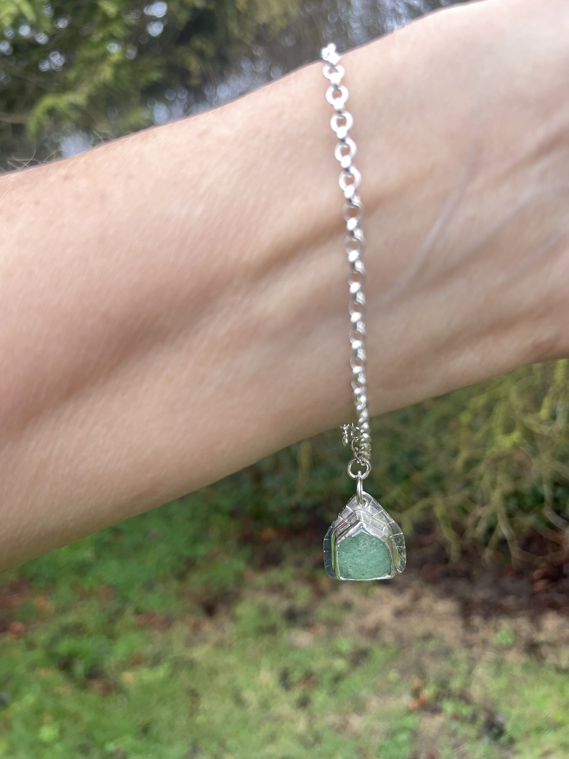 Amazonite chain bracelet - Image 6