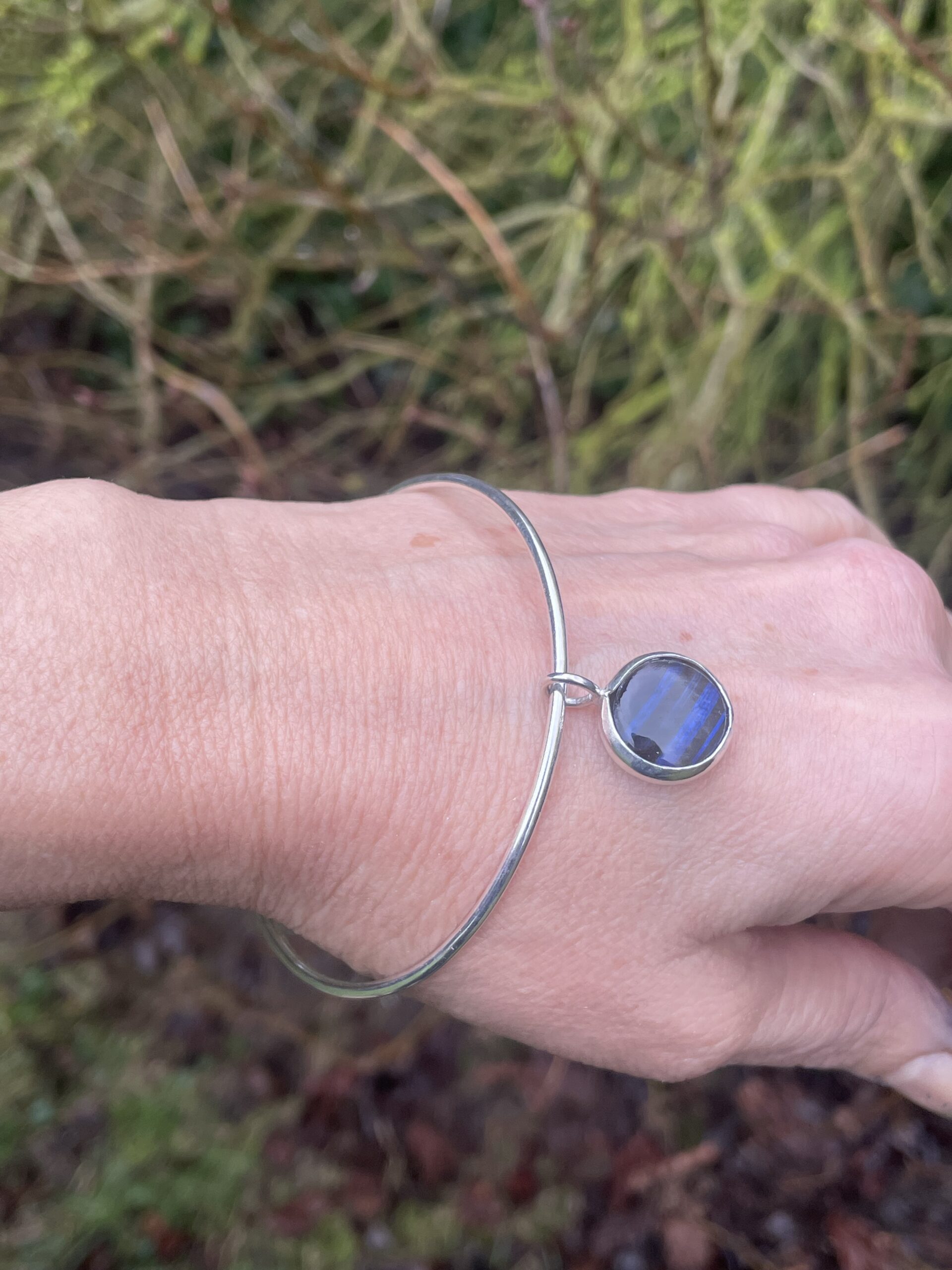 Labradorite bangle - Image 6